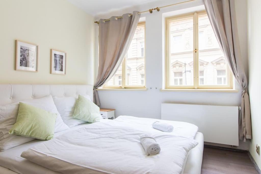 Charles Bridge Tower / Prague Castle View Appartement Buitenkant foto